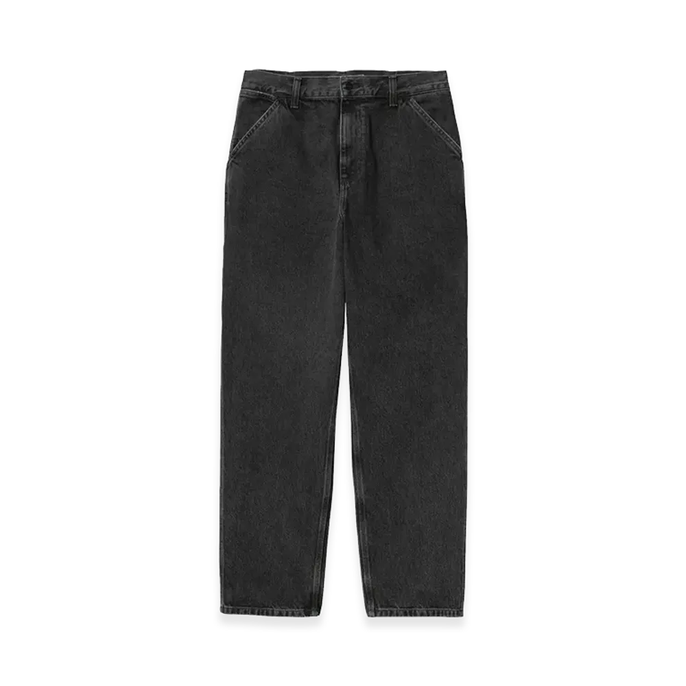Carhartt WIP Single Knee Pant "Black(Stone Washed)"