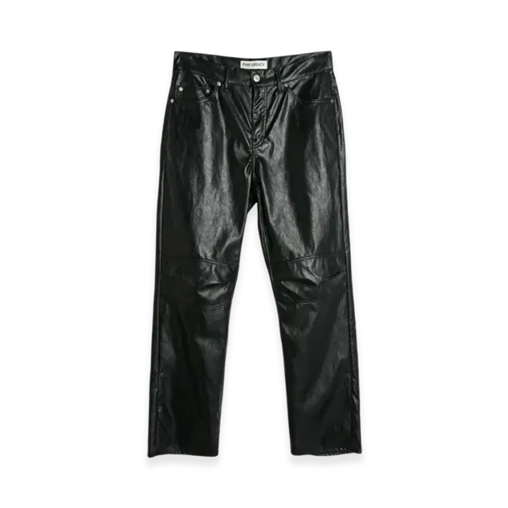 OUR LEGACY Formal Moto Cut Cageian Fake Leather Black "Cageian Black"