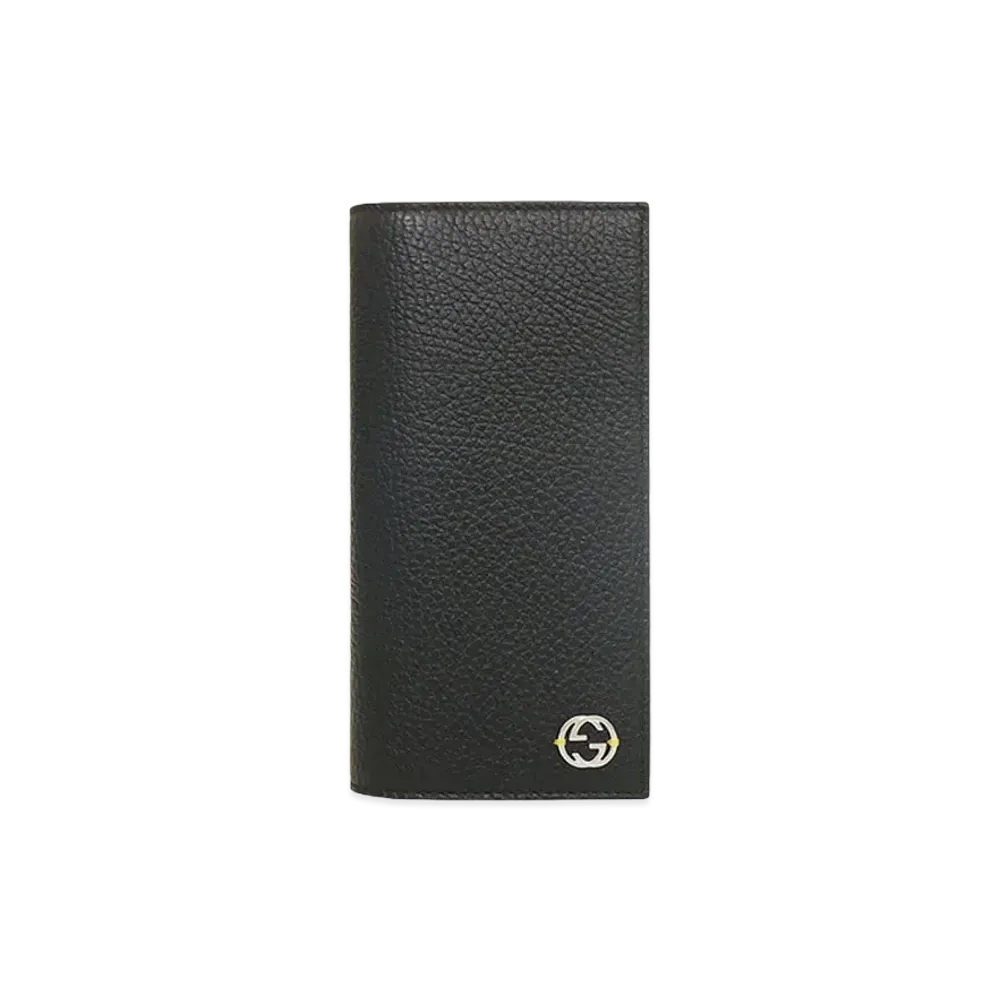 GUCCI Interlocking G Long Wallet "Black/Yellow"