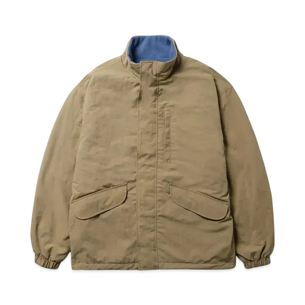 FIRST DOWN Reversible Back Fleece Jkt "Beige"