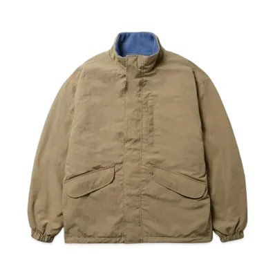 FIRST DOWN Reversible Back Fleece Jkt "Beige"