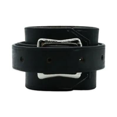 SUGARHILL LEATHER HANDCUFFS "BLACK"