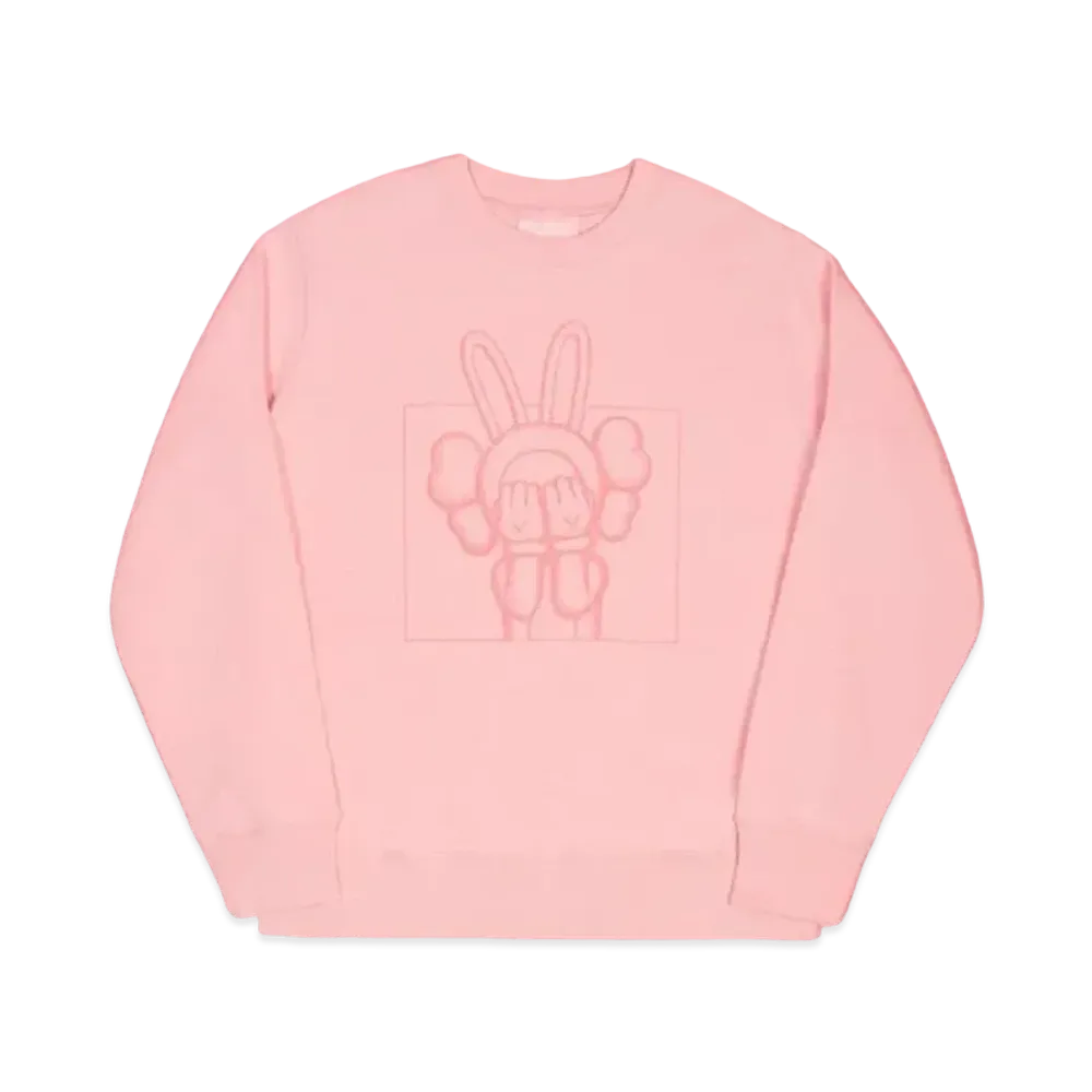 KAWS HOLIDAY Indonesia Sweater "Pink"