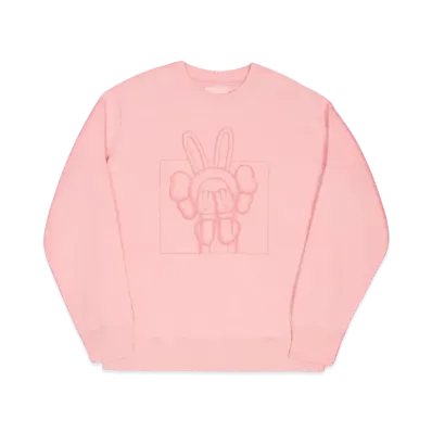 KAWS HOLIDAY Indonesia Sweater "Pink"