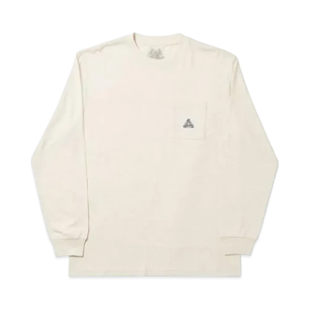 PALACE Sofar Pocket Longsleeve T-Shirt "Oatmeal"