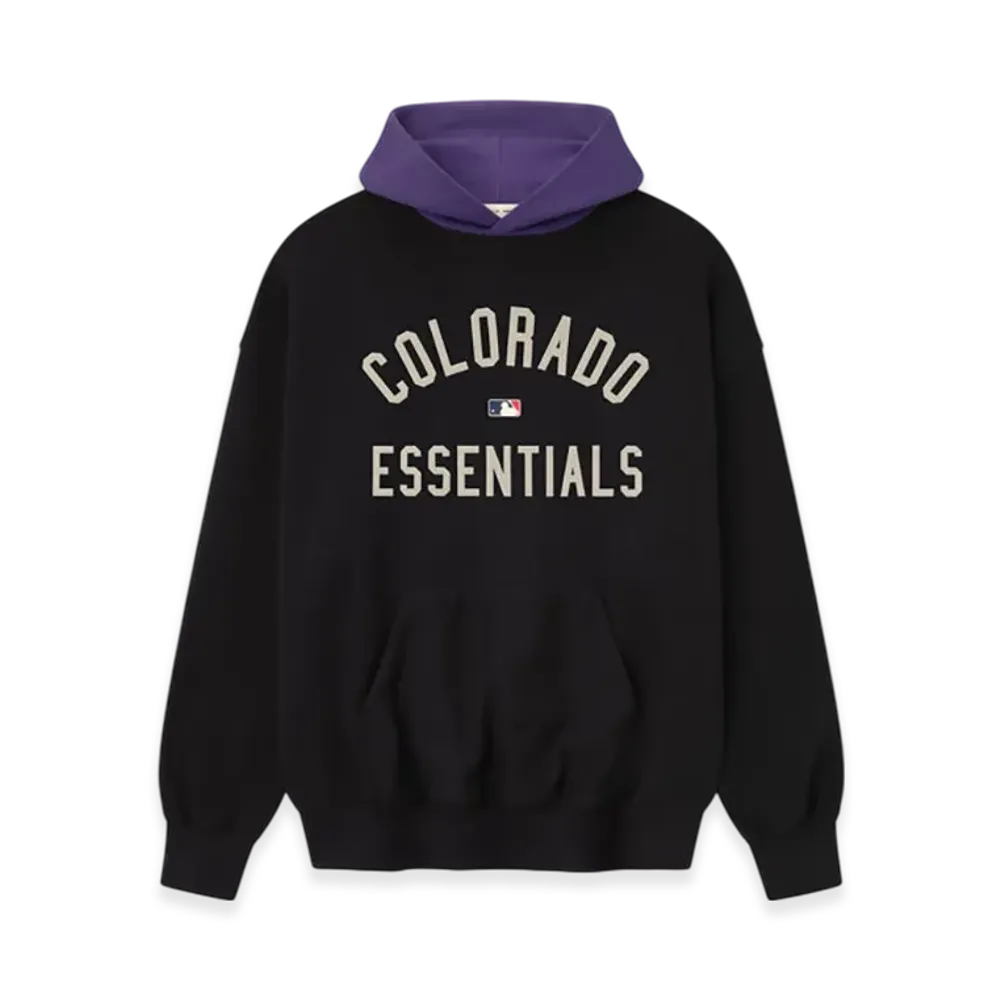 FEAR OF GOD Rockies Sport Hoodie "Vintage Black/Purple Reign"