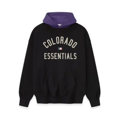 FEAR OF GOD Rockies Sport Hoodie "Vintage Black/Purple Reign"