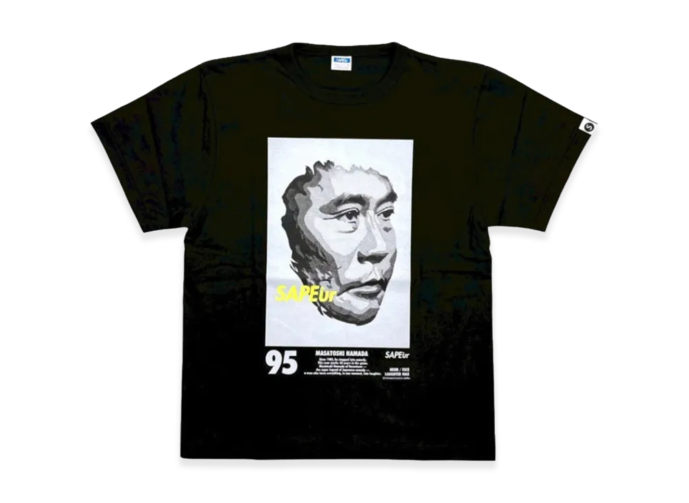 SAPEur x MASATOSHI HAMADA Youth MH1995 S/S T-Shirt "Black"