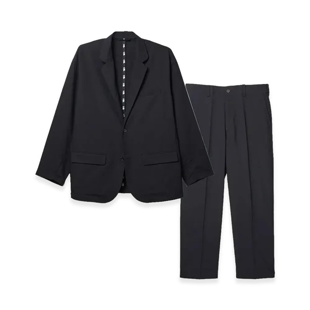 NEW ERA Linen Suit Setup Black Label SS26 "Black"