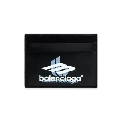 BALENCIAGA Cash Card Holder Box "Black"