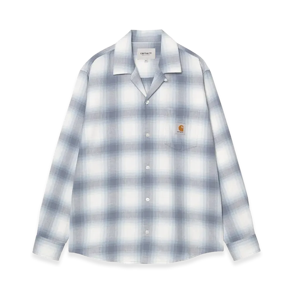 Carhartt WIP L/S Tyers Shirt "Tyers Check/Shady Blue"