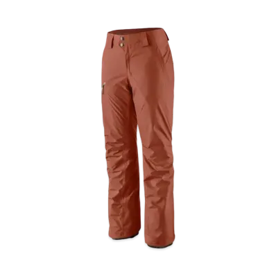 Patagonia Women's Insulated Powder Town Pants "Red"