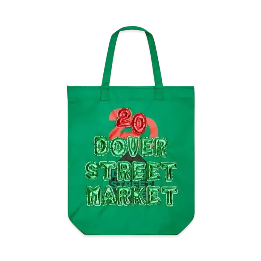 Dover Street Market London x Doublet 20th Anniversary Tote "Green"