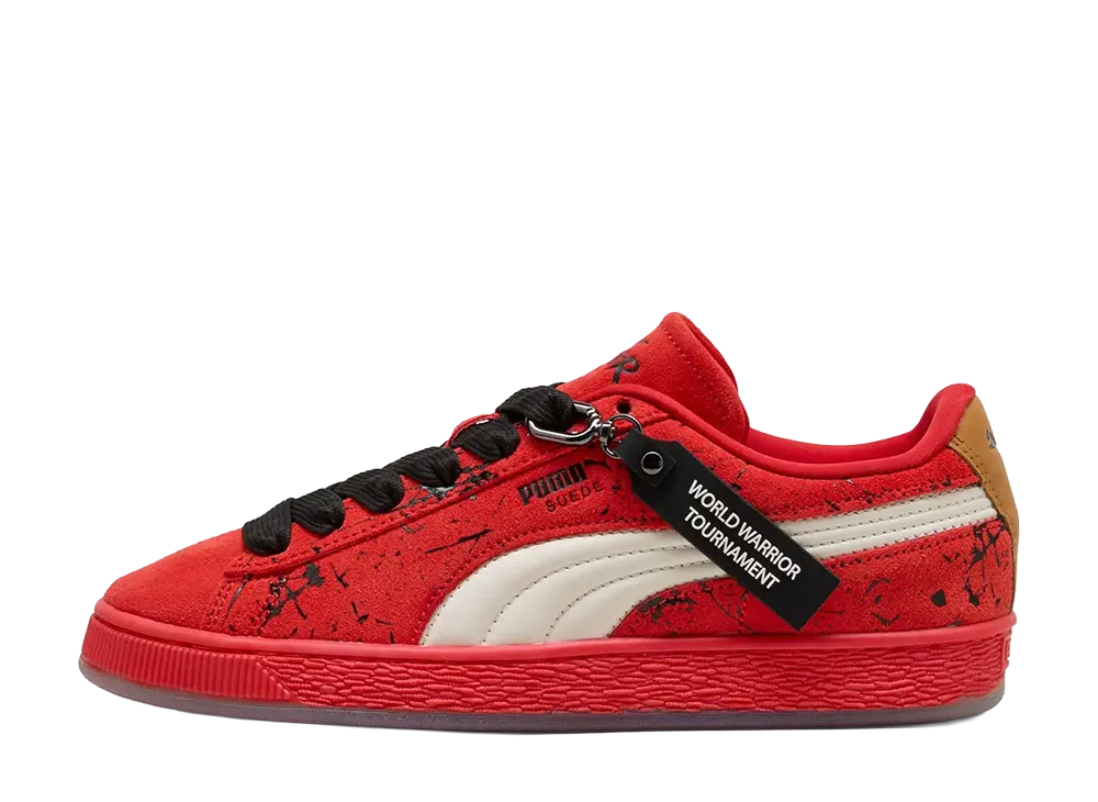 Street Fighter × Puma Suede "Ken"