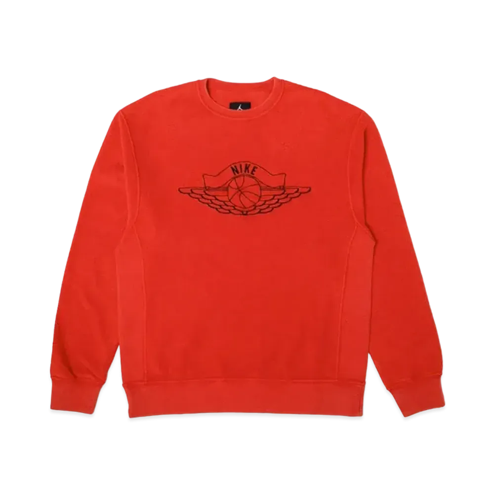 Air Jordan x Union NRG Vault AJ Flight Crewneck "Red"