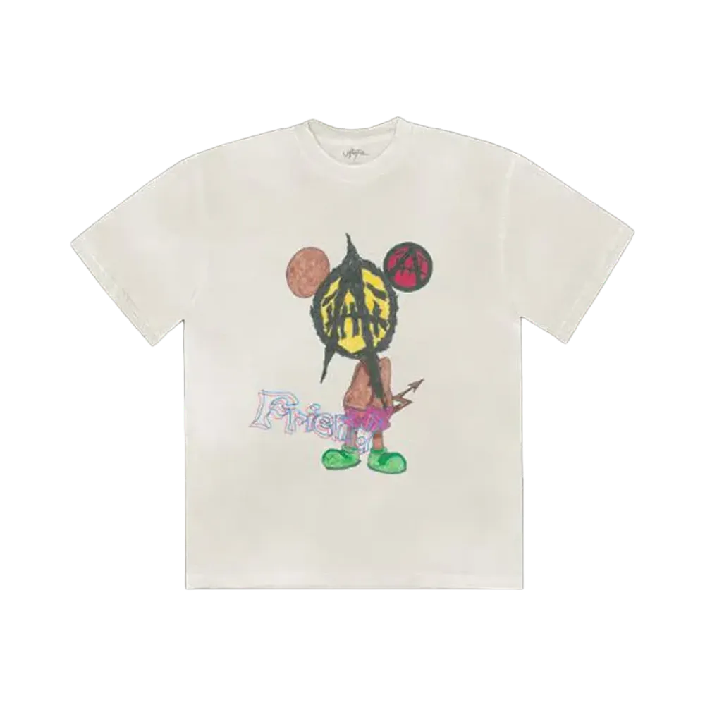 Travis Scott Utopia x SAINT Mxxxxxx Tee 2A "White"