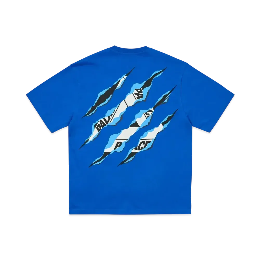 PALACE Ripped Tri T-Shirt "Blue"