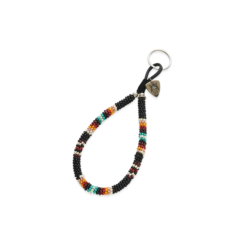 HYSTERIC GLAMOUR Women's Akashic Tree/See No Evil See No Evil Beads Strap "Black"