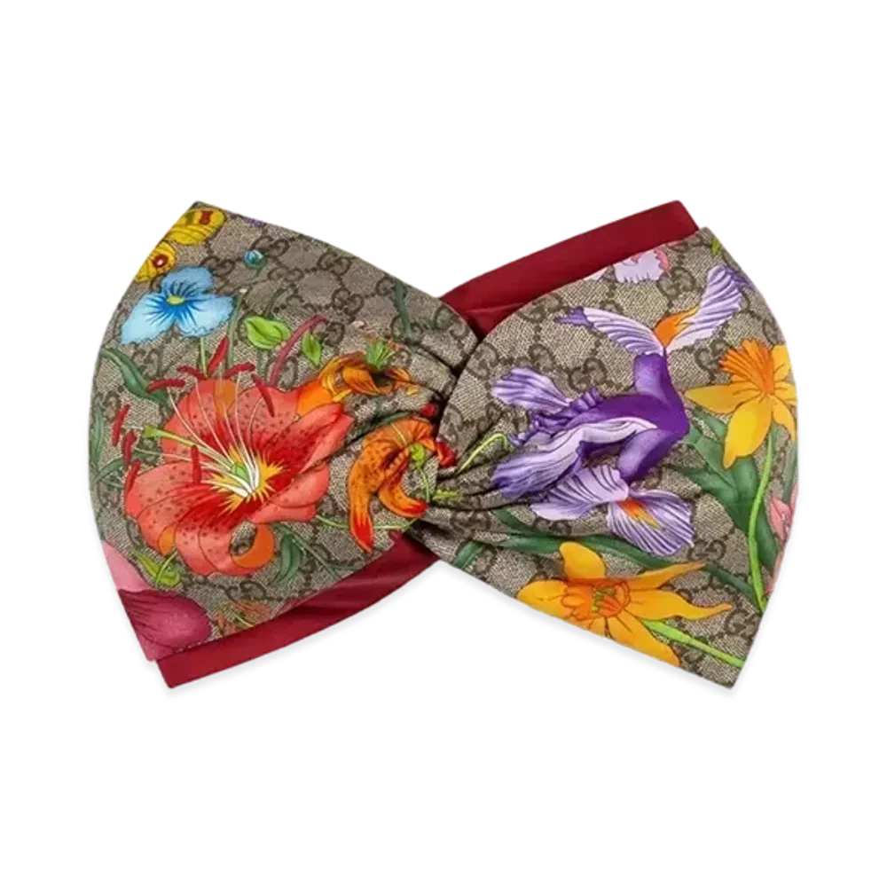 GUCCI GG Floral Print Headband