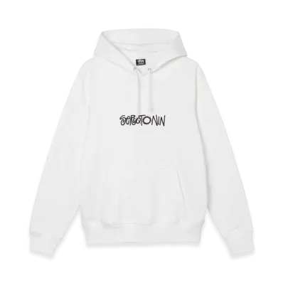 Stussy Serotonin Embroidered Hoodie "White"