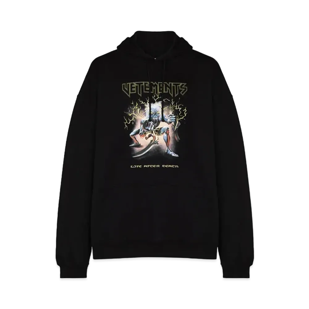 VETEMENTS Graphic Parker "Black"