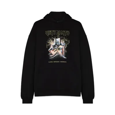 VETEMENTS Graphic Parker "Black"