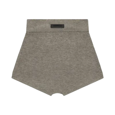 FEAR OF GOD Essentials Women's Waffle Boxer "Heather Gray"