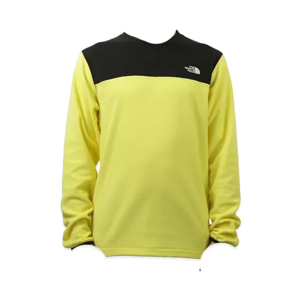 The North Face TNF Tka Glacier Crew Fleece "TNF Black/Yellowtail"
