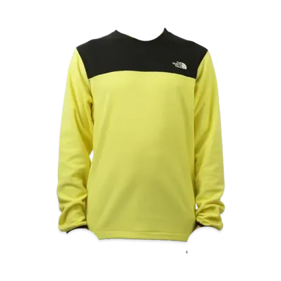 The North Face TNF Tka Glacier Crew Fleece "TNF Black/Yellowtail"