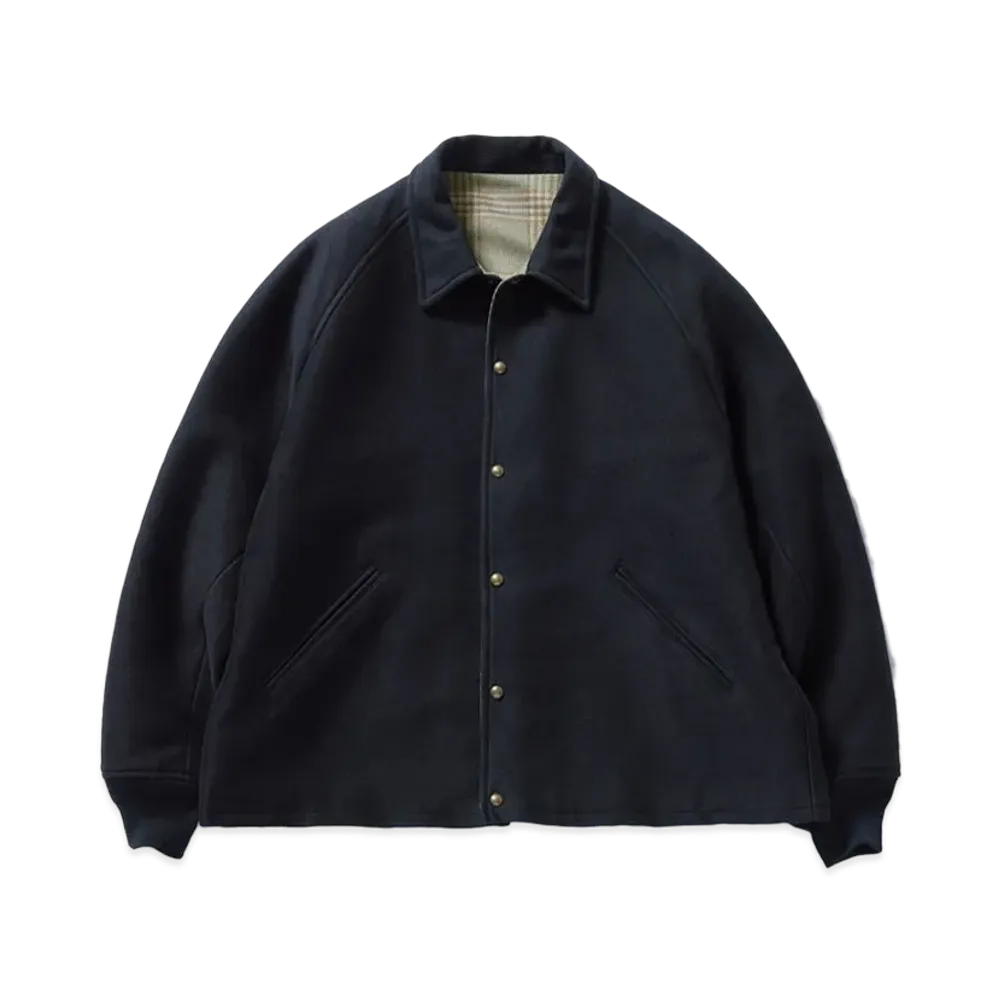 A.PRESSE for BIOTOP Cotton Moleskin Coach Jacket "Black"
