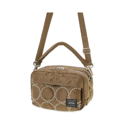 PORTER x mina perhonen Tambourine 2Way Shoulder Bag "Beige"