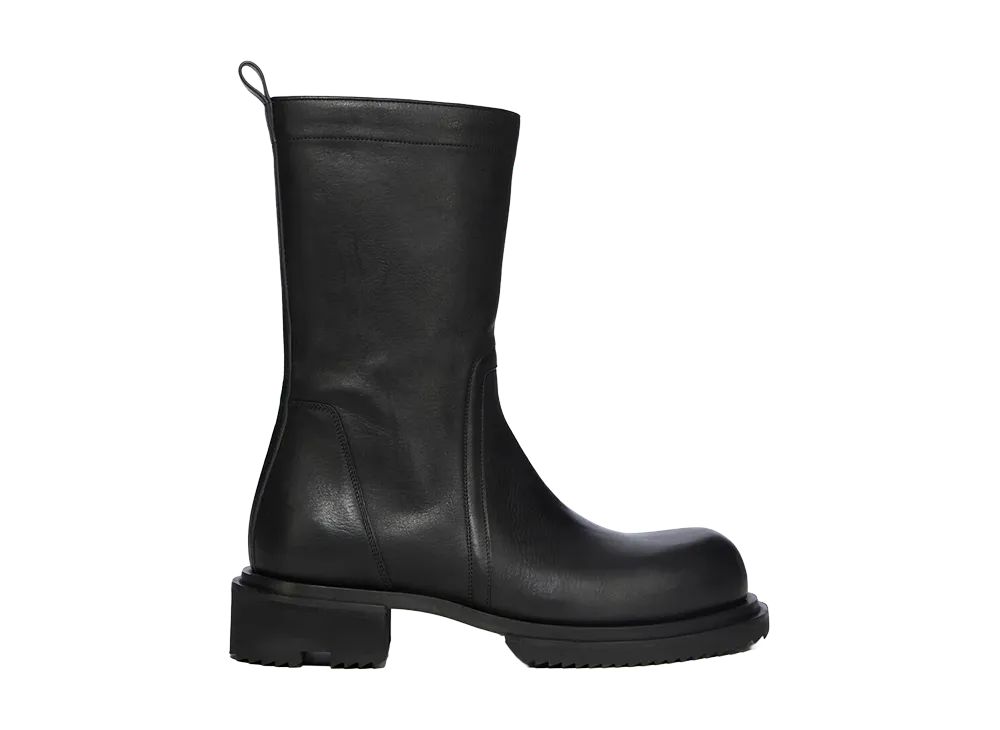 Rick Owens FW26 Tower Creeper Gabe Washed Calf Leather "Black"