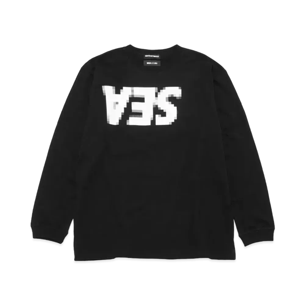 GOD SELECTION XXX x WIND AND SEA LONG SLEEVE T-SHIRT GX-A22-WSLT-02 "Black"