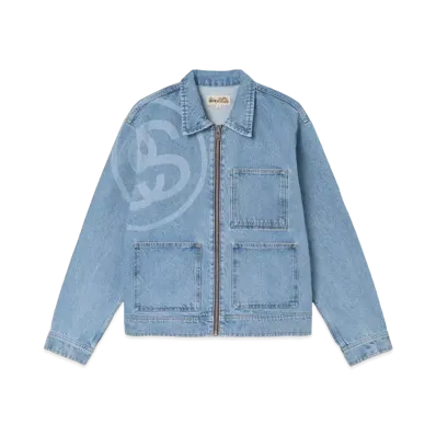 Stussy SS-Link Zip Work Jacket "Stone Wash"