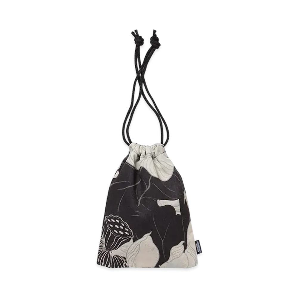 APHRODITEGANG GAKKIN x BUDSPOOL Ukirenge Drawstring Bag "Black"