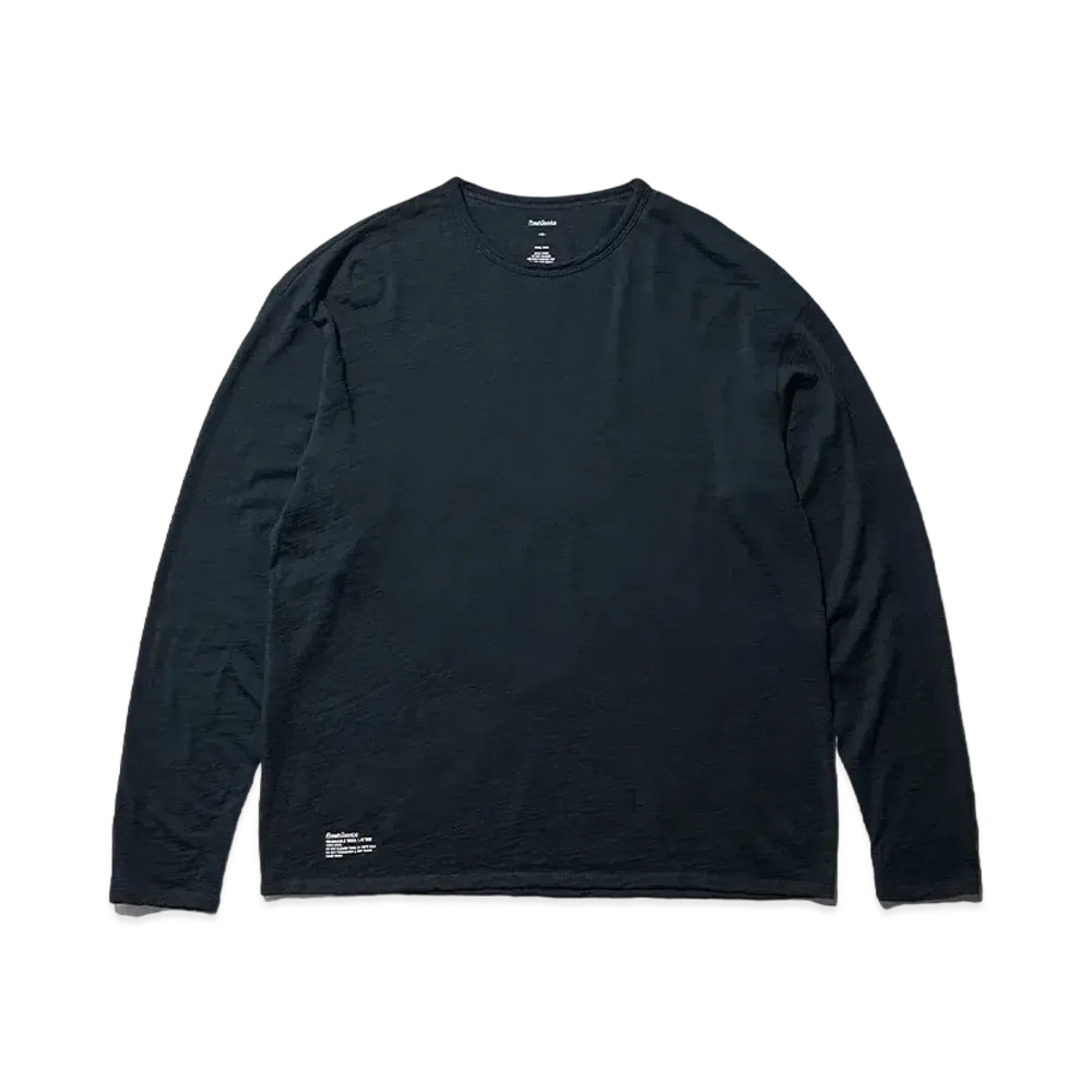 FreshService Washable Wool L/S Tee "Navy"
