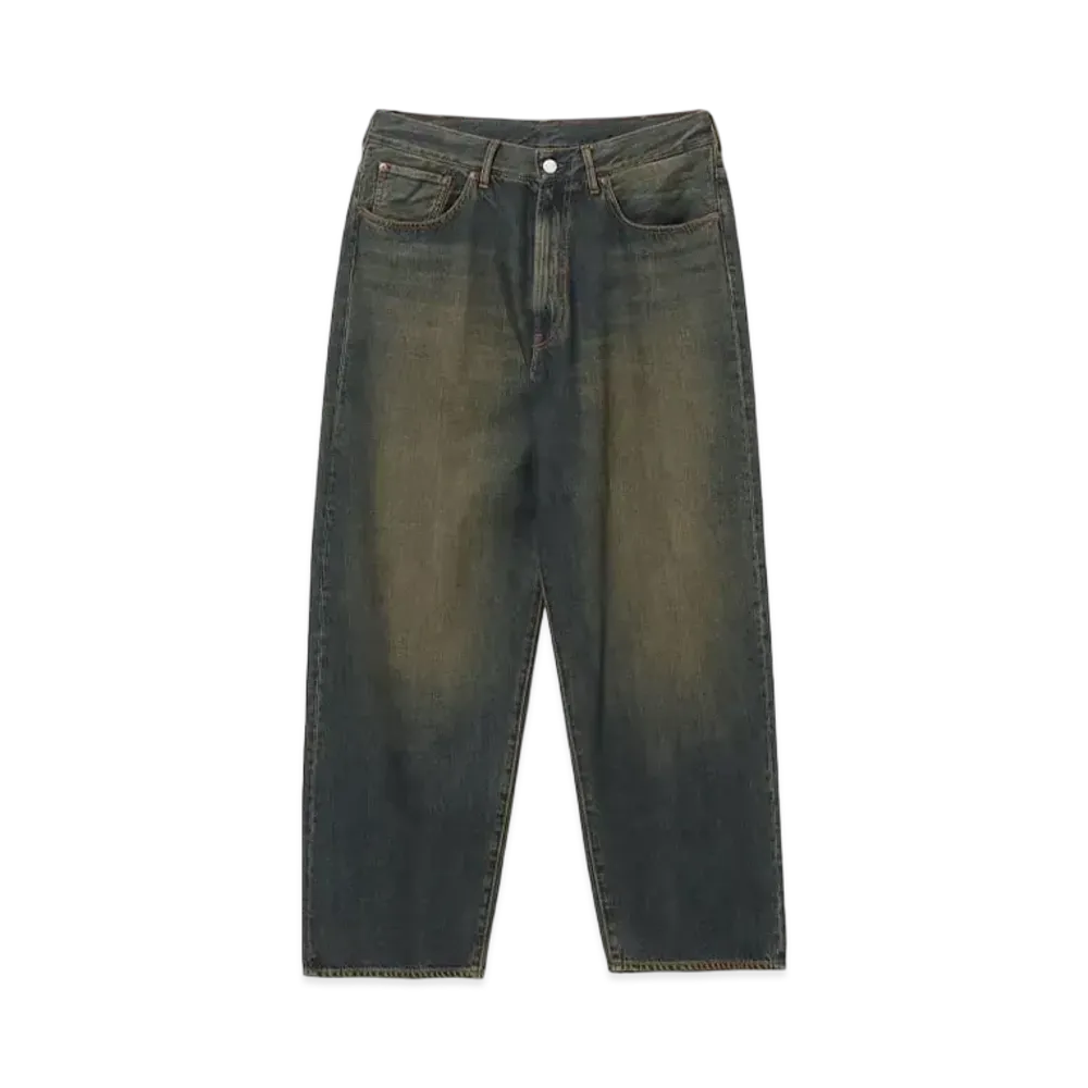 BEAMS Wide Fit Denim Pants "DustyIndigo"