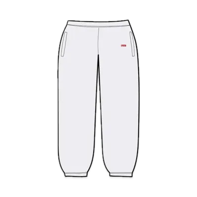 Supreme Small Box Sweatpant "Ash Grey"(23SS)