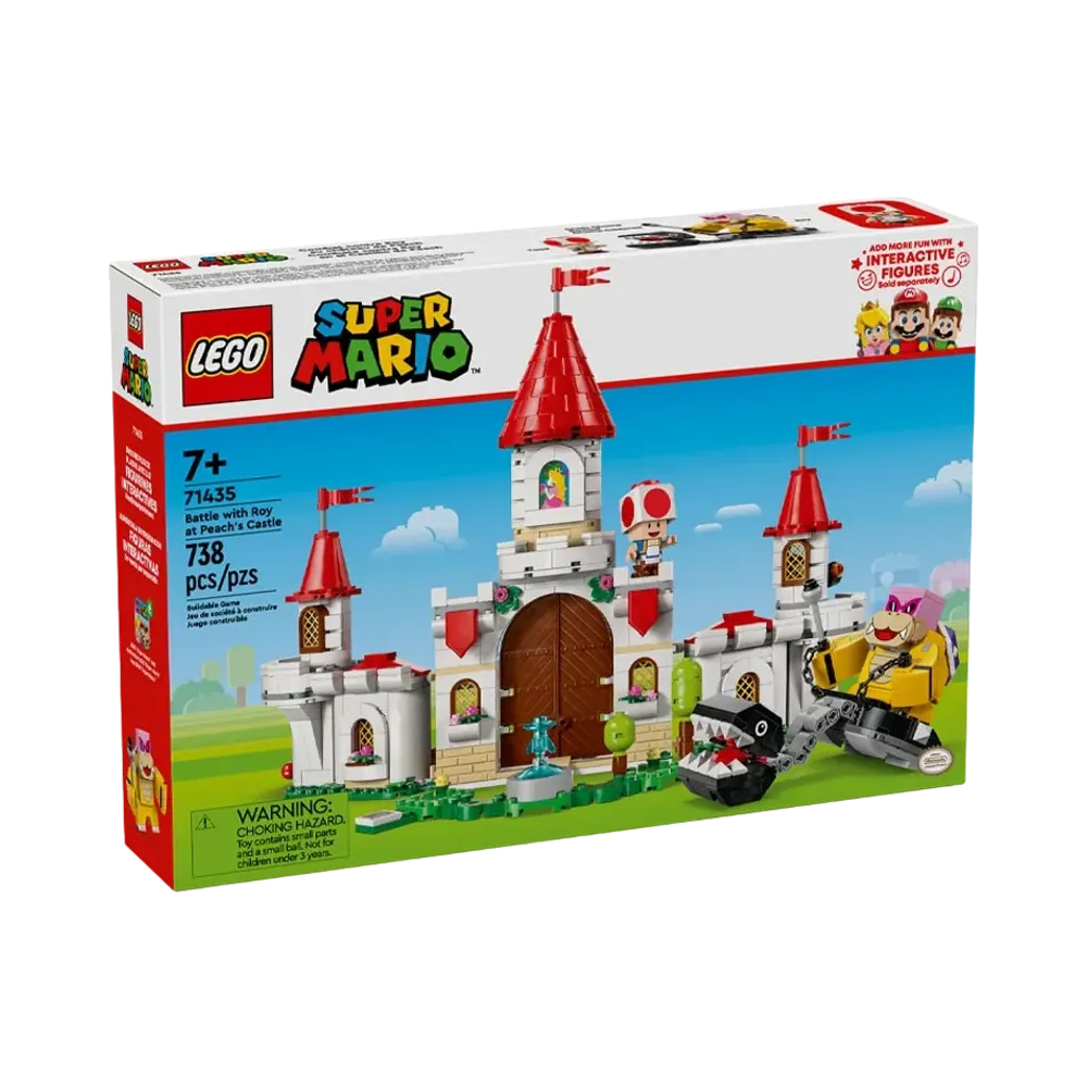 LEGO SUPER MARIO "battle-with-roy-at-peach-s-castle" [71435]