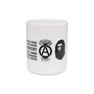 A BATHING APE x NEIGHBORHOOD Plant Pot "White"