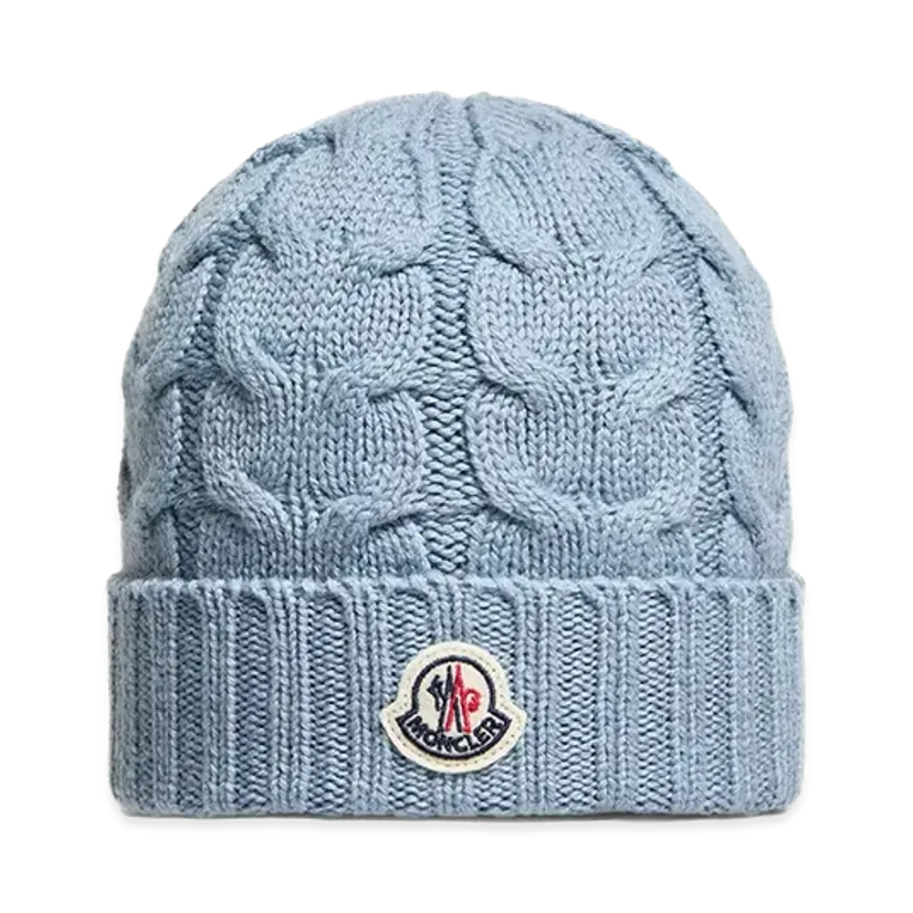MONCLER Kids Hats "Light Blue"