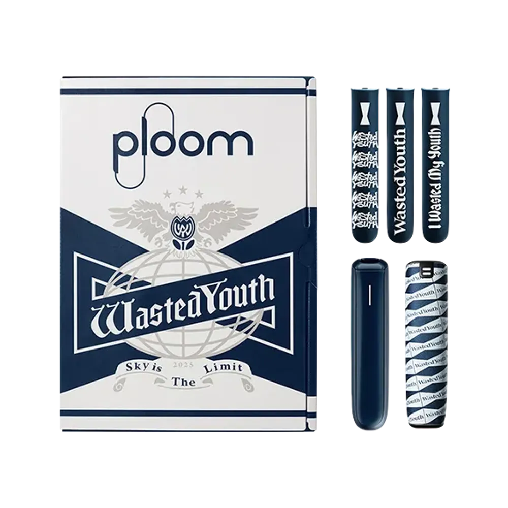 Wasted Youth x Ploom Aura Limited Edition Box "White/Navy"