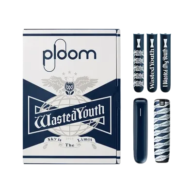 Wasted Youth x Ploom Aura Limited Edition Box "White/Navy"