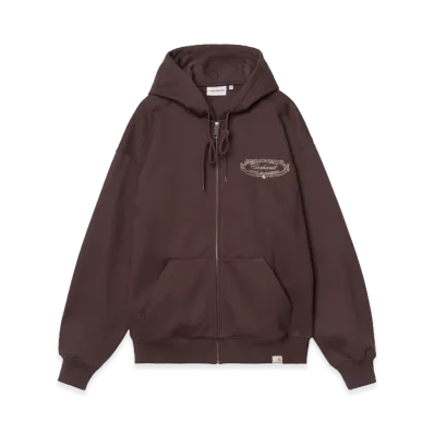 Carhartt WIP Hooded Chez WIP Jacket "Palisander/Grey"