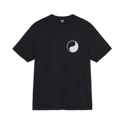 Stussy x OUR LEGACY DROP SHADOW PIG. DYED TEE "Black"