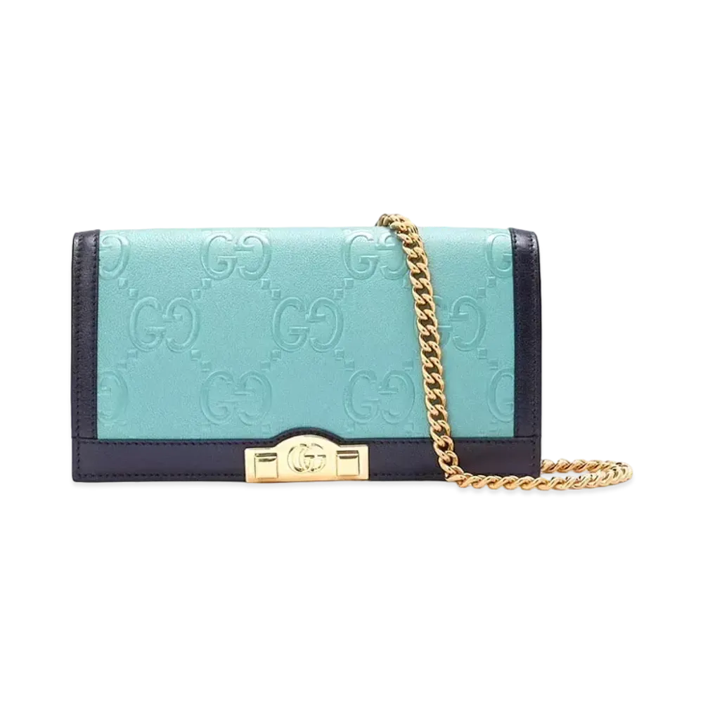 GUCCI GG Wallet with Chain