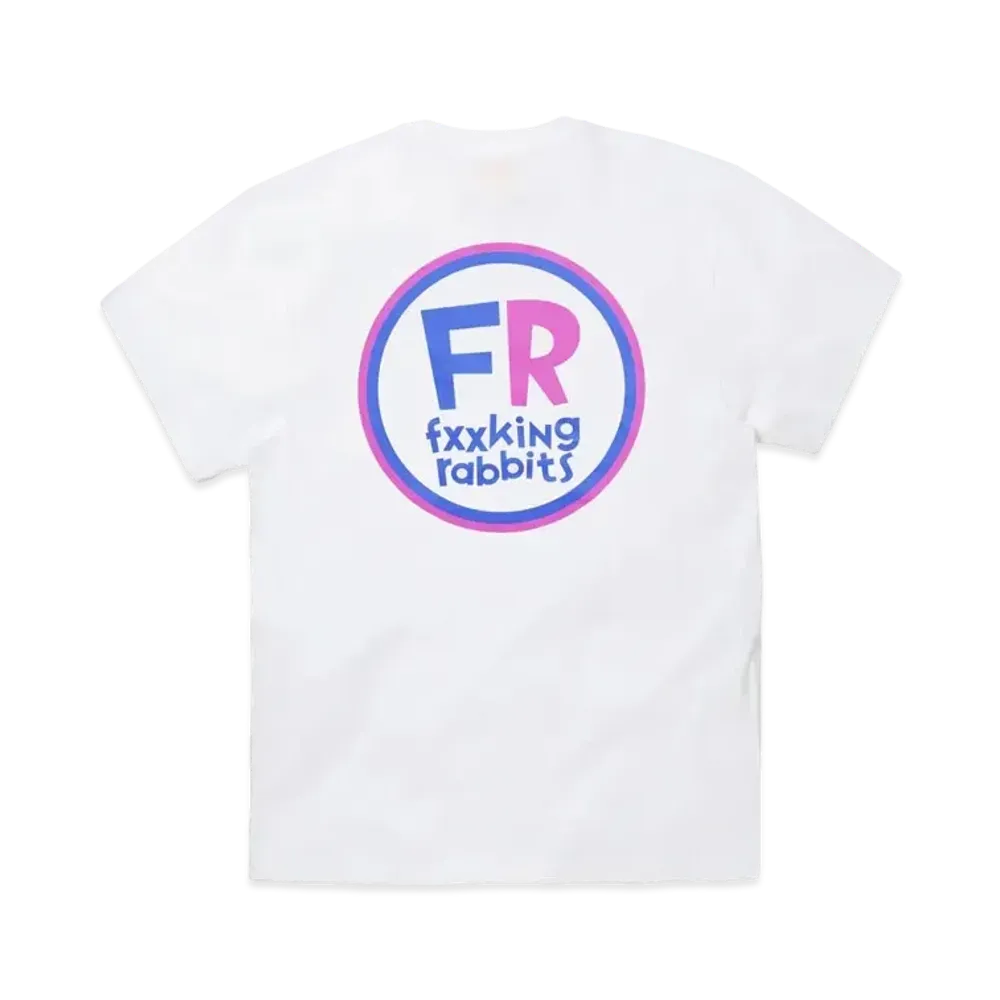 FR2 Colorful Circle Fr Logo T-Shirt "White"