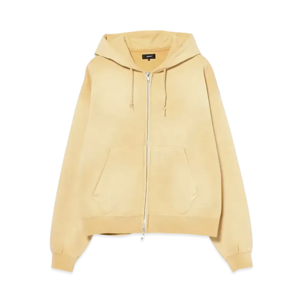 BEAMS Fade Zip-Up Hoodie "Yellow"