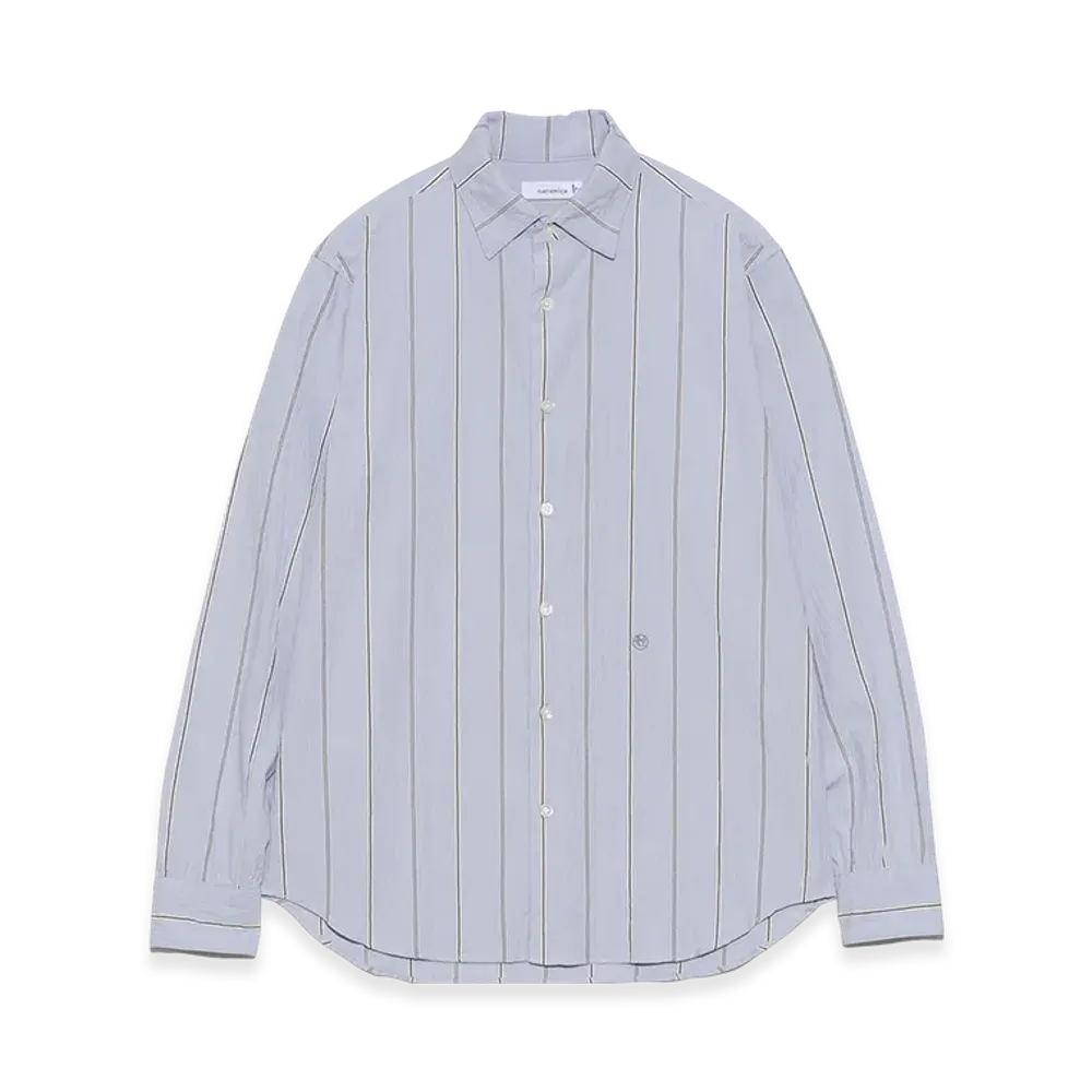 nanamica Classic Fit Shirt "Sax"