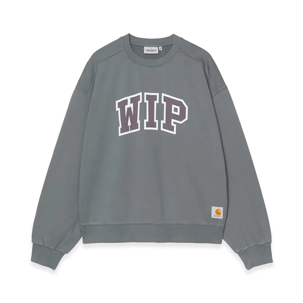Carhartt WIP WIP III Sweat "Cozy Blue(Heavy Stone Wash)"
